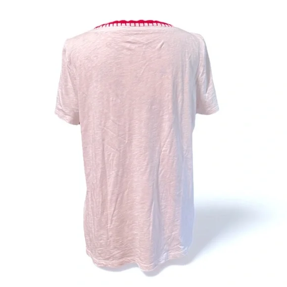 Talbots Embroidered Cotton Shirt - Picture 3 of 3